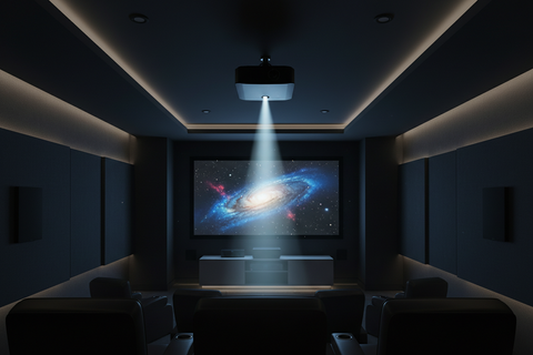 TrueThrow Matte White Projection Screen