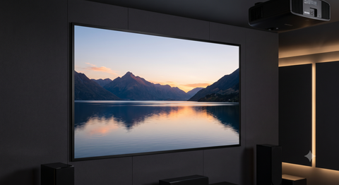 TrueThrow Matte White Projection Screen