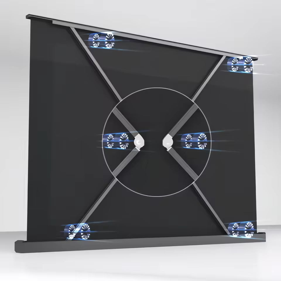 Motorized Floor-Rising UST Projector Screen (HBSI TPU) — TrueThrow