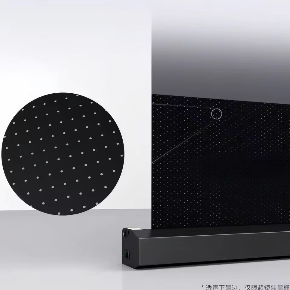 Motorized Floor-Rising UST Projector Screen (HBSI TPU) — TrueThrow