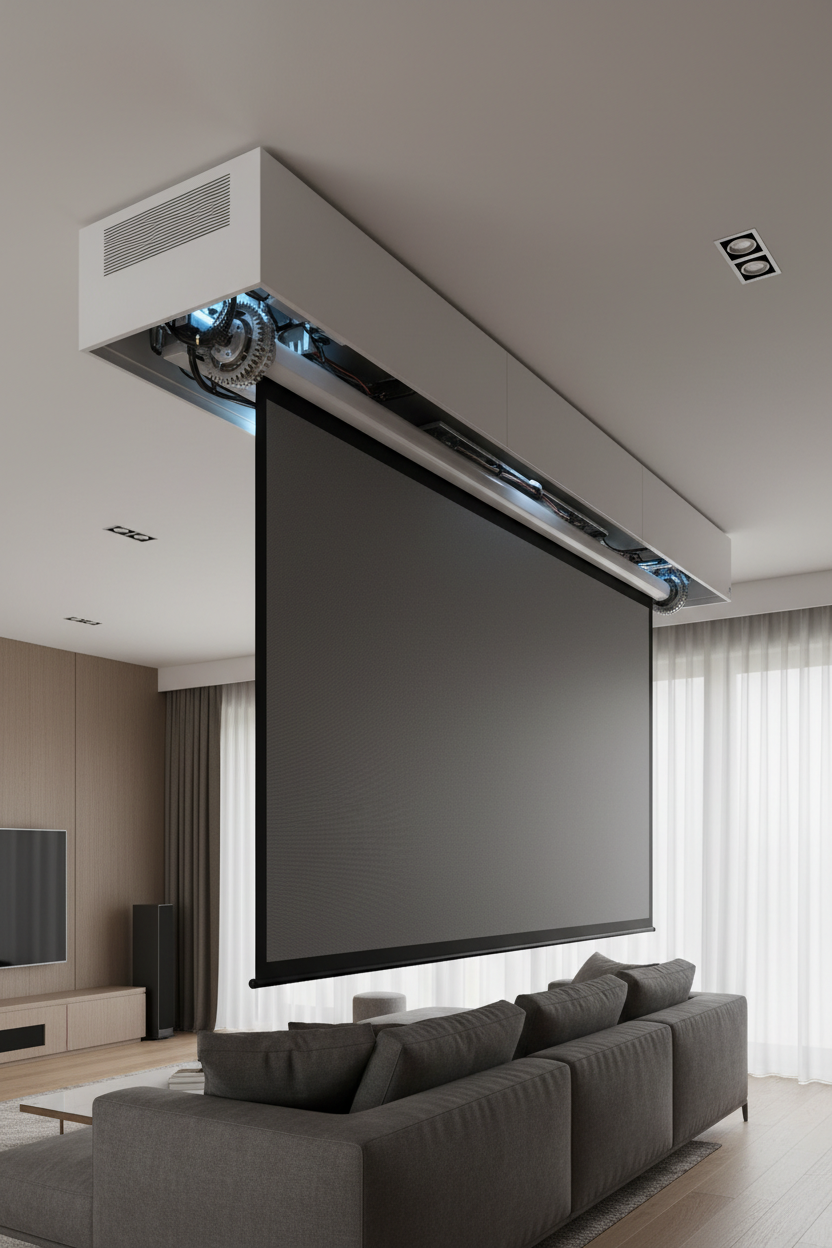 TrueThrow Black Crystal ALR Projection Screen