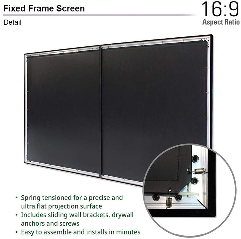 TrueThrow Matte White Projection Screen