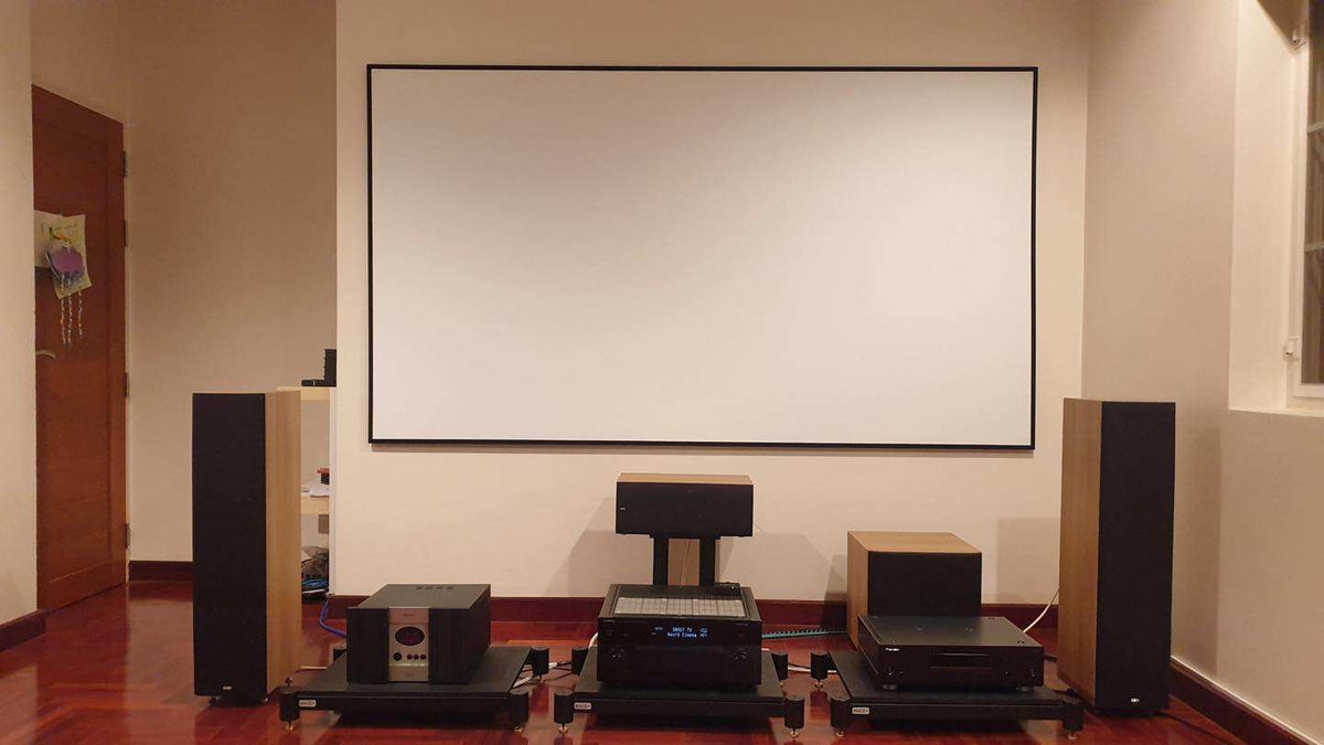 TrueThrow Matte White Projection Screen